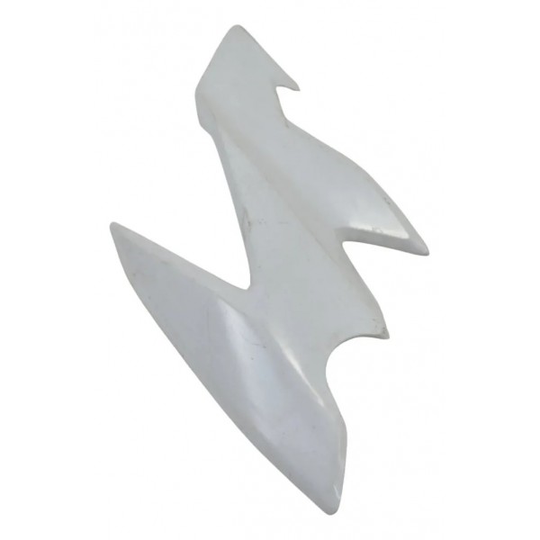 Carenagem Bananinha Farol Dir Honda Nxr 160 Bros 15-23 Orig Branco