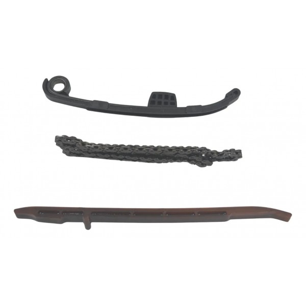 Kit Guia Tensor Corrente Comando Honda Nxr 160 Bros 15-23