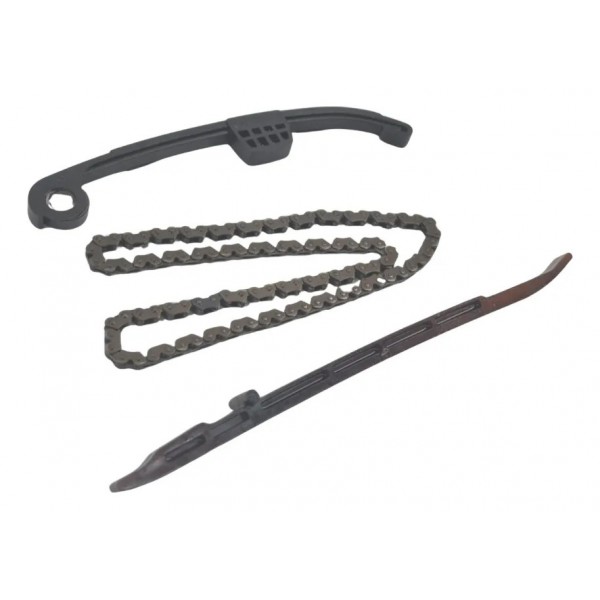 Kit Guia Tensor Corrente Comando Honda Nxr 160 Bros 15-23