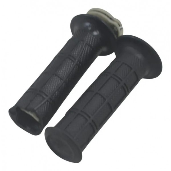 Par Manopla C/ Avaria Honda Nxr 160 Bros 15-23 Preto