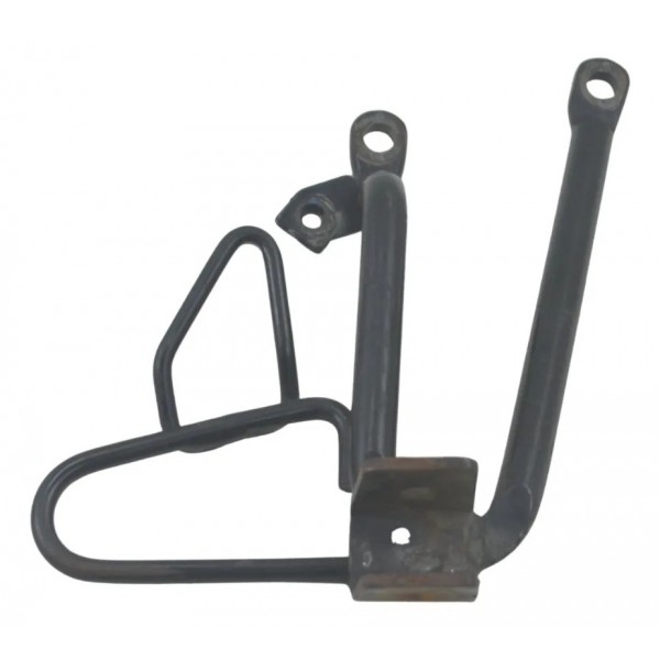 Suporte Pedaleira Traseira Dir Honda Nxr 160 Bros 15-23 Orig Preto