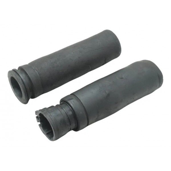 Par Manoplas C/avaria Harley Dyna 08-11 Original Preto