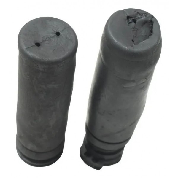 Par Manoplas C/avaria Harley Dyna 08-11 Original Preto