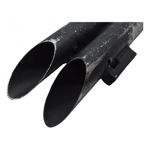 Par Ponteira Escape Esportiva C/ Deta Harley Dyna 08-11 Orig