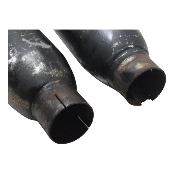 Par Ponteira Escape Esportiva C/ Deta Harley Dyna 08-11 Orig