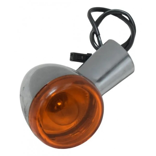 Pisca Traseiro C/ Detalhes Harley Dyna 08-11 Original Direito