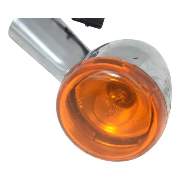 Pisca Traseiro C/ Detalhes Harley Dyna 08-11 Original Direito