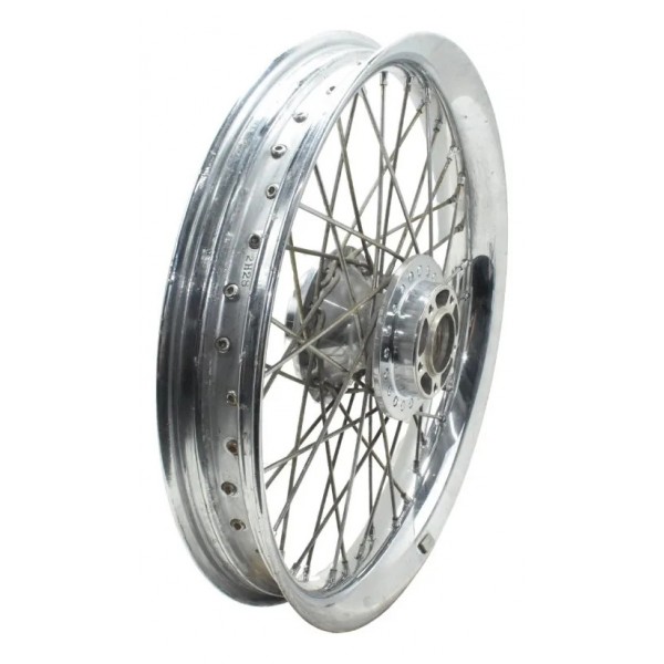 Roda Dianteira Harley Dyna Super Glide 08-11 Original Prateado