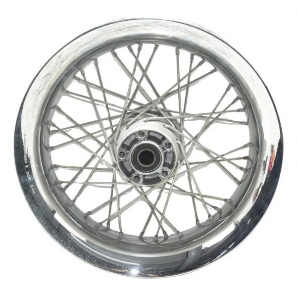 Roda Traseira Harley Dyna Super Glide 08-11 Original Prateado