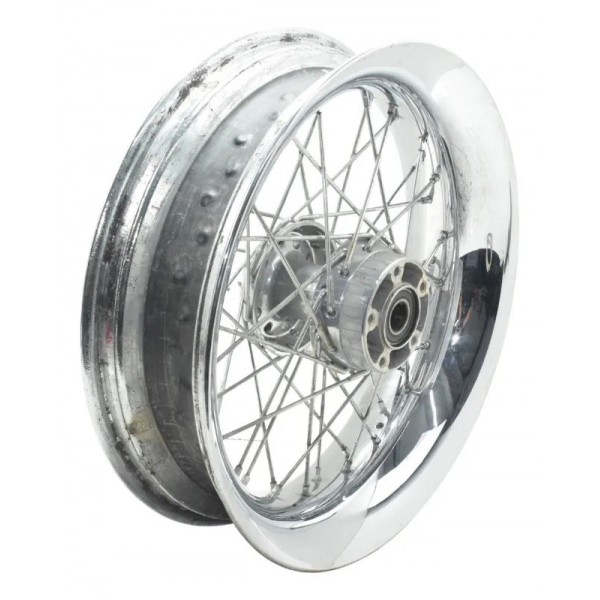 Roda Traseira Harley Dyna Super Glide 08-11 Original Prateado