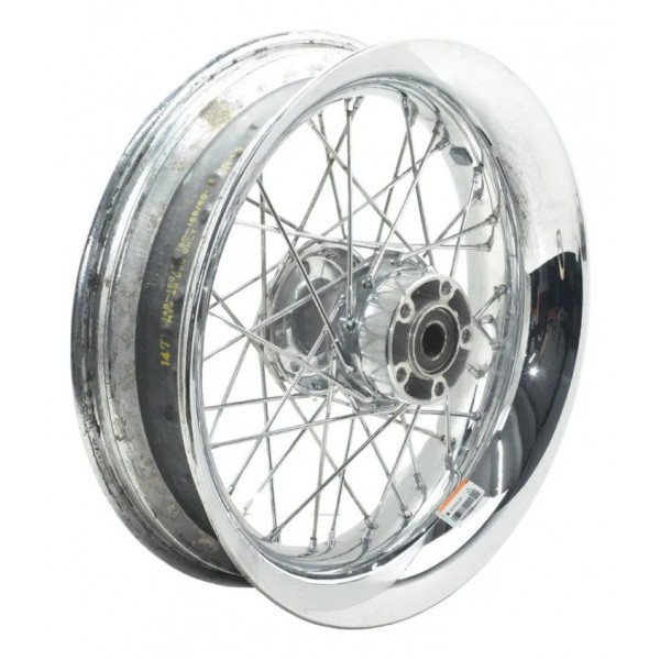 Roda Traseira Harley Dyna Super Glide 08-11 Original Prateado