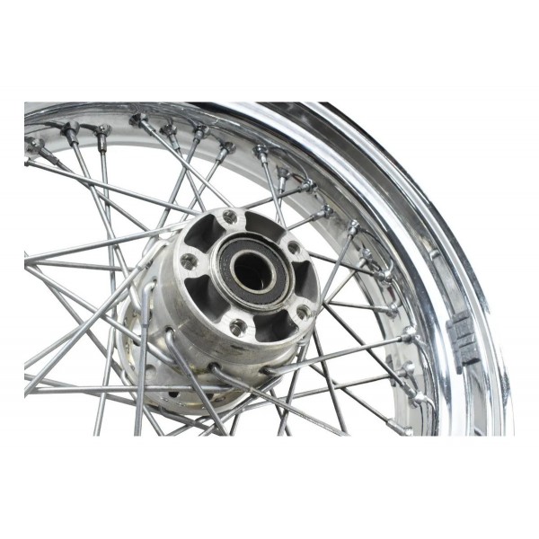 Roda Traseira Harley Dyna Super Glide 08-11 Original Prateado