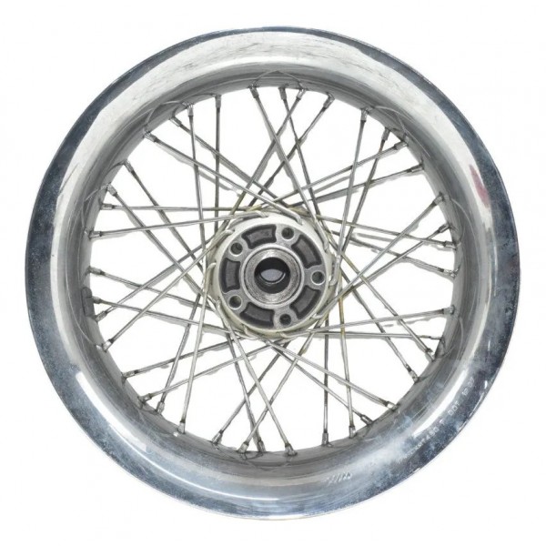 Roda Traseira Harley Dyna Super Glide 08-11 Original Prateado