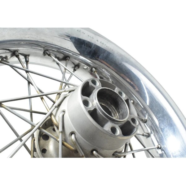 Roda Traseira Harley Dyna Super Glide 08-11 Original Prateado