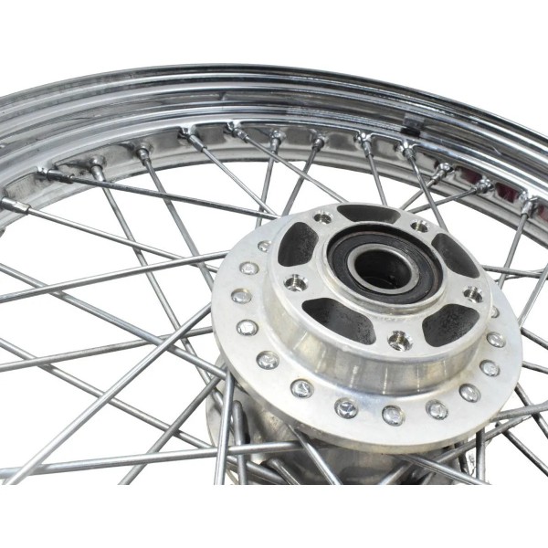 Roda Dianteira Harley Dyna Super Glide 08-11 Original Prateado