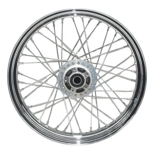 Roda Dianteira Harley Dyna Super Glide 08-11 Original Prateado