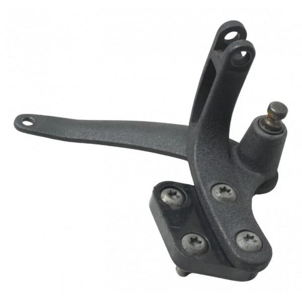 Suporte Pedaleira Traseira Direita Harley Dyna 08-11 Origina Preto