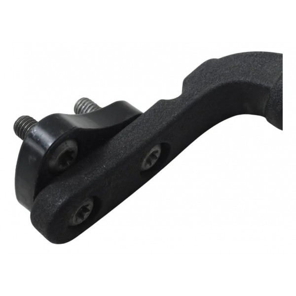 Suporte Pedaleira Traseira Esquerda Harley Dyna 08-11 Origin Preto