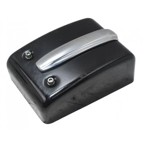 Tampa Lateral Esquerda Harley Dyna 08-11 Original Preto