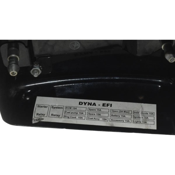 Tampa Lateral Esquerda Harley Dyna 08-11 Original Preto