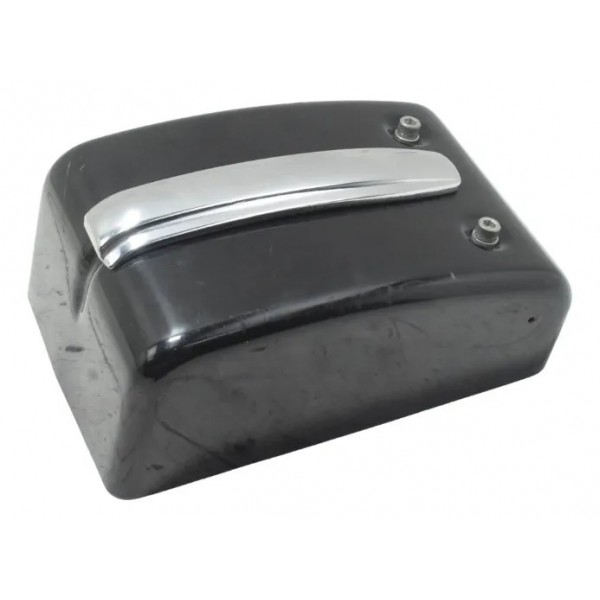 Tampa Lateral Esquerda Harley Dyna 08-11 Original Preto