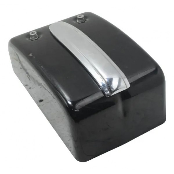 Tampa Lateral Esquerda Harley Dyna 08-11 Original Preto