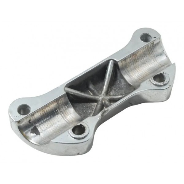 Tampa Superior Riser Harley Dyna 08-11 Original Prateado