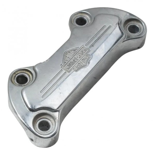 Tampa Superior Riser Harley Dyna 08-11 Original Prateado