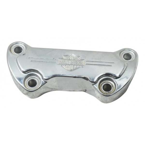 Tampa Superior Riser Harley Dyna 08-11 Original Prateado