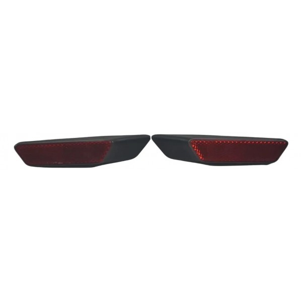 Par Refletor Suporte Placa Bajaj Dominar 400 23-25 Original