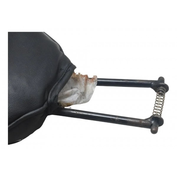 Encosto Banco Piloto C/ Avaria Harley Electra Glide Limited Preto