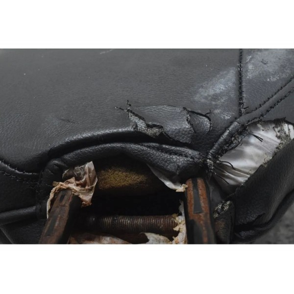 Encosto Banco Piloto C/ Avaria Harley Electra Glide Limited Preto