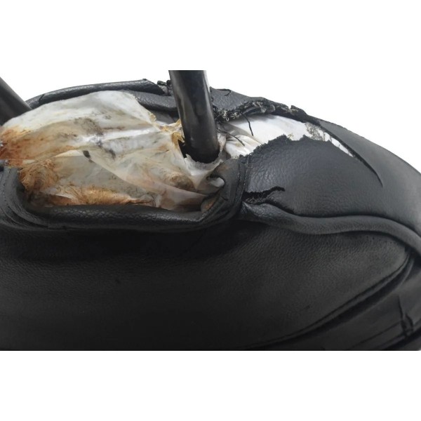 Encosto Banco Piloto C/ Avaria Harley Electra Glide Limited Preto