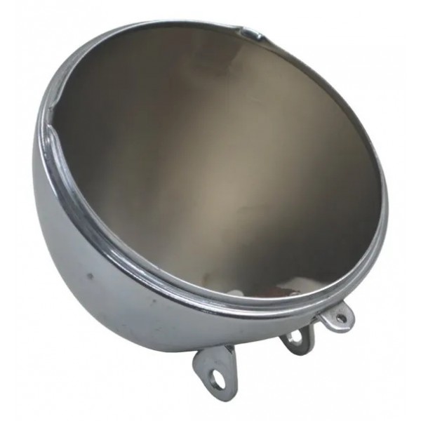 Carcaça Farol Harley Xl 1200 Cb 14-16 Original Prateado