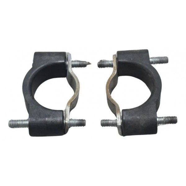 Par Suporte Radiador Harley Electra Glide Limited 14-17 Orig Preto