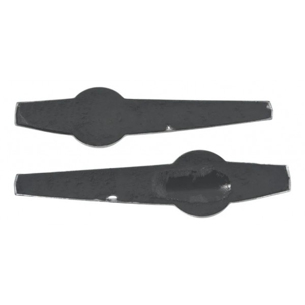 Par Emblema Tanque Harley Xl 1200 Cb 14-16 Original Prateado