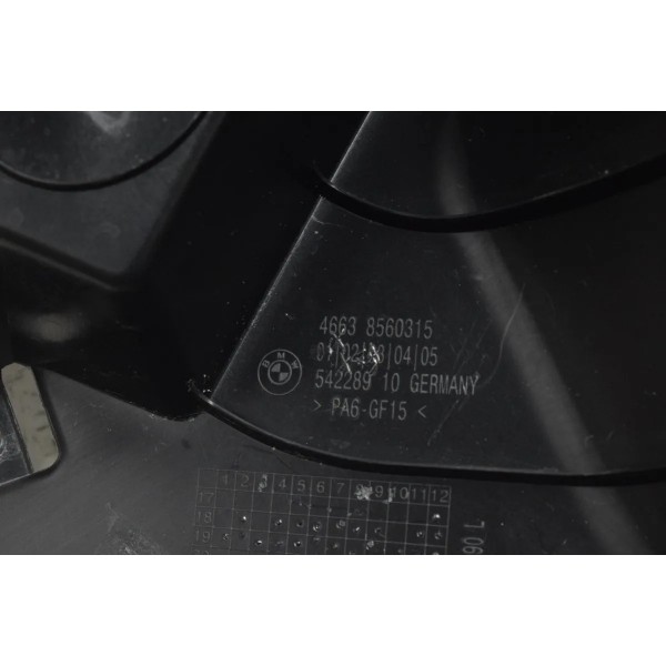 Acabamento Carenagem Lateral Esq Det Bmw R1250 Gs Adv 19-24 Preto