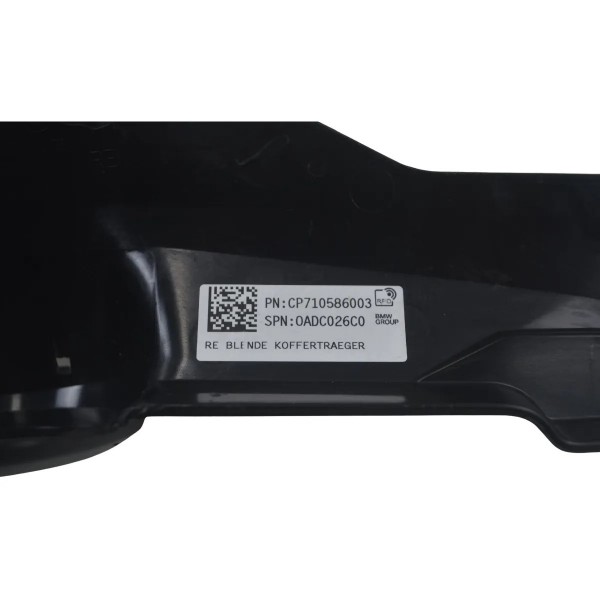 Acabamento Suporte Alforge Bmw R 1300 Gs Triple Black 24-26 Preto