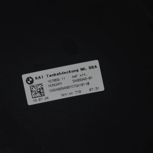 Capa Tanque C/detalhe Bmw R 1300 Gs Triple Black 24-26 Origi Triple Black