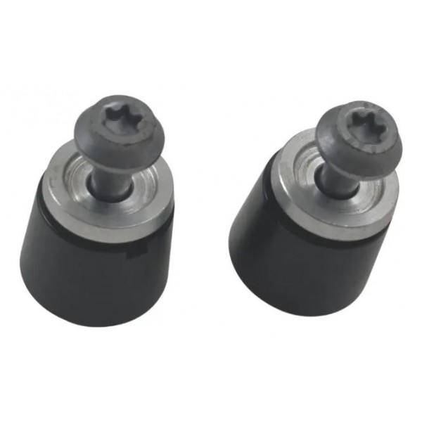 Par Peso Guidão Bmw R 1300 Gs Triple Black 24-26 Original Preto