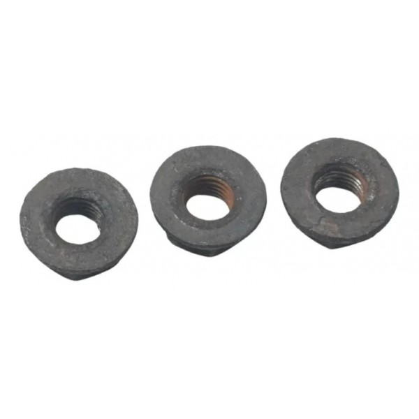 Kit Porca Escape Harley Softail Heritage Classic 11-15 Origi Preto