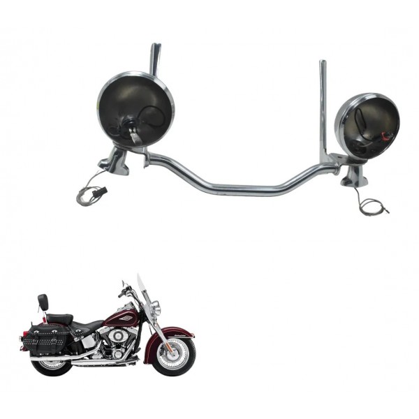 Suporte Farol Auxiliar Harley Softail Heritage Classic 11-15