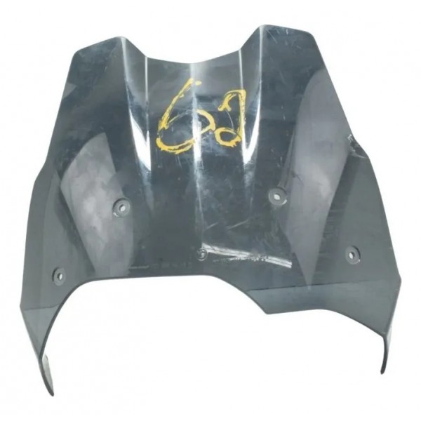 Parabrisa Bolha Alto C/ Detalhes Bmw F 800 Gs 11-14 Original Preto