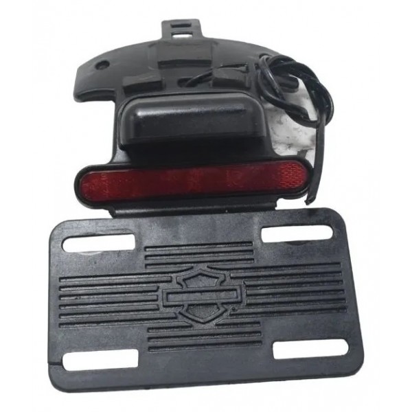 Suporte Placa S/ Plug Harley Softail Street Bob 18-21 Origi