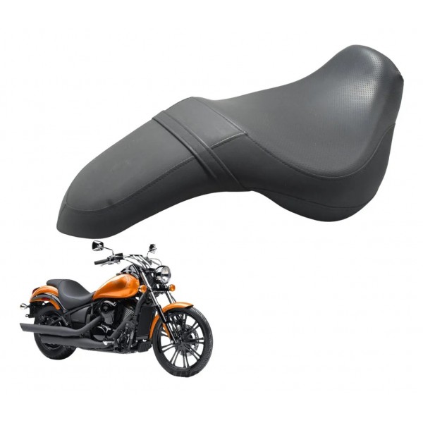 Banco C/detalhes Kawasaki Vulcan Custom 900 09-15 Original Preto