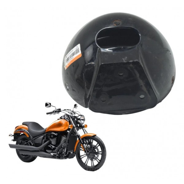 Carcaça Suporte Farol C/ava Kawasaki Vulcan Custom 900 09-15 Preto