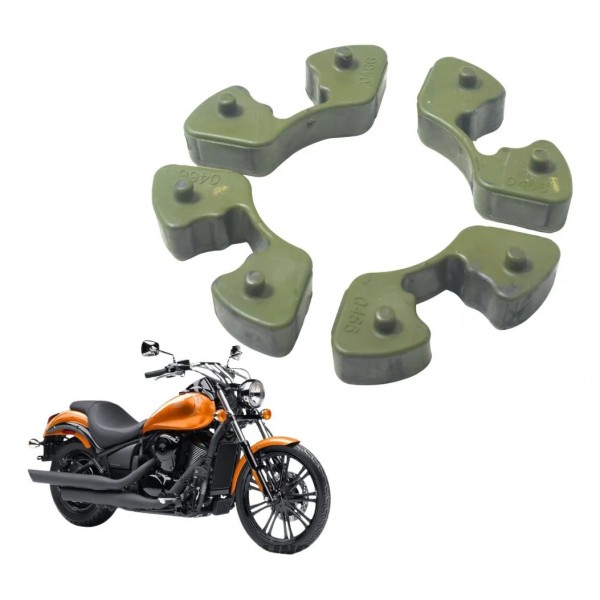 Coxim Cubo Coroa Kawasaki Vulcan Custom 900 09-15 Original