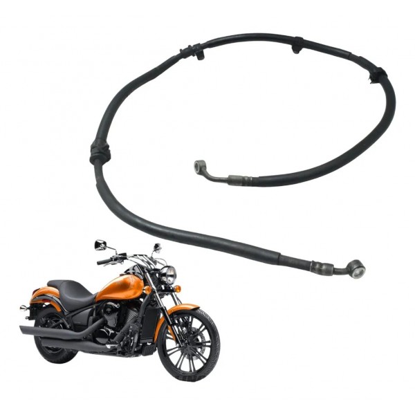 Flexível Freio Dianteiro Kawasaki Vulcan Custom 900 09-15 Or