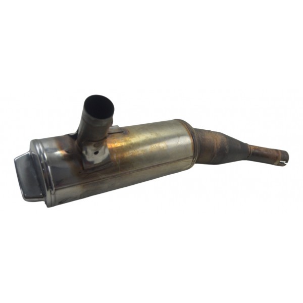 Ponteira Escape Esquerda Bmw G 650 Gs 05-11 Original Prateado