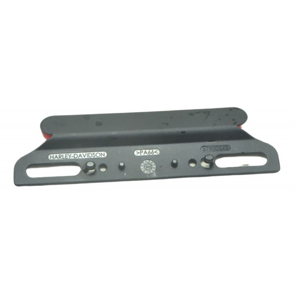 Refletor Placa Olho De Gato Harley Street Glide Cvo 2020 Esquerdo Vermelho